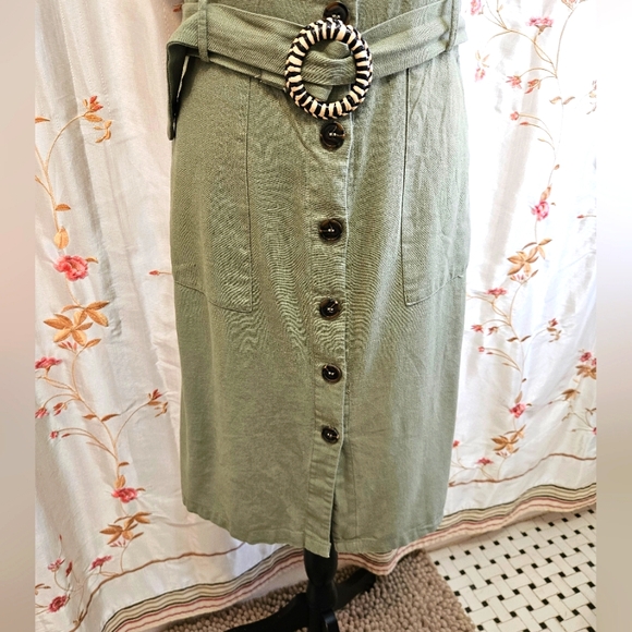 Altard State Army Green Dress - Picture 10 of 15